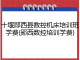 十堰郧西县数控机床培训班学费(郧西数控培训学费)