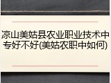 凉山美姑县农业职业技术中专好不好(美姑农职中如何)
