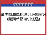 肇庆鼎湖单招培训班哪家好(鼎湖单招培训优选)