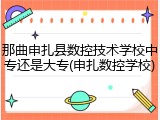 那曲申扎县数控技术学校中专还是大专(申扎数控学校)