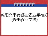 咸阳兴平有哪些农业学校好(兴平农业学校)