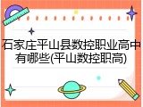 石家庄平山县数控职业高中有哪些(平山数控职高)