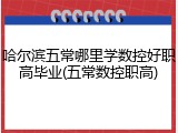 哈尔滨五常哪里学数控好职高毕业(五常数控职高)