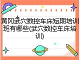 黄冈武穴数控车床短期培训班有哪些(武穴数控车床培训)