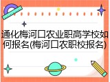 通化梅河口农业职高学校如何报名(梅河口农职校报名)