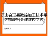 凉山会理县数控加工技术学校有哪些(会理数控学校)