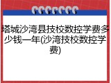 塔城沙湾县技校数控学费多少钱一年(沙湾技校数控学费)