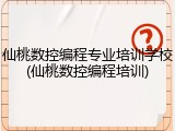 仙桃数控编程专业培训学校(仙桃数控编程培训)
