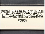双鸭山友谊县数控职业培训技工学校地址(友谊县数控技校)