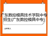 广东数控模具技术学院中专招生(广东数控模具中专)
