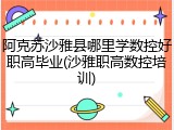 阿克苏沙雅县哪里学数控好职高毕业(沙雅职高数控培训)