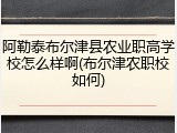 阿勒泰布尔津县农业职高学校怎么样啊(布尔津农职校如何)