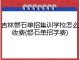 吉林磐石单招集训学校怎么收费(磐石单招学费)