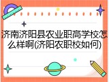 济南济阳县农业职高学校怎么样啊(济阳农职校如何)