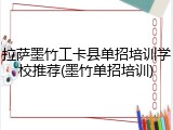 拉萨墨竹工卡县单招培训学校推荐(墨竹单招培训)