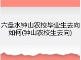 六盘水钟山农校毕业生去向如何(钟山农校生去向)