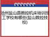 沧州盐山县数控机床培训技工学校有哪些(盐山数控技校)