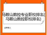 马鞍山数控专业职校排名(马鞍山数控职校排名)