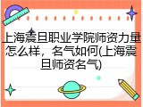 上海震旦职业学院师资力量怎么样，名气如何(上海震旦师资名气)