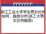 浙江工业大学学生男女比例如何，趋势分析(浙工大男女比例趋势)