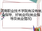 河南职业技术学院有没有就业指导,好就业吗(就业指导及就业情况)