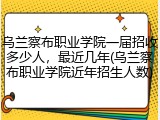 乌兰察布职业学院一届招收多少人，最近几年(乌兰察布职业学院近年招生人数)