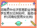 河南对外经济贸易职业学院学生男女比例如何,趋势分析(河南经贸男女比例)