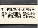 辽宁石化职业技术学院学生男女比例如何，趋势分析(辽宁石化职院性别比趋势)