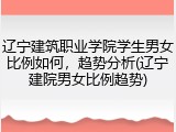 辽宁建筑职业学院学生男女比例如何，趋势分析(辽宁建院男女比例趋势)
