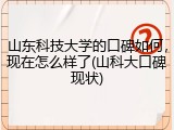 山东科技大学的口碑如何，现在怎么样了(山科大口碑现状)