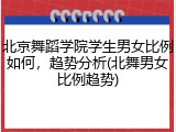 北京舞蹈学院学生男女比例如何，趋势分析(北舞男女比例趋势)