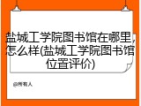 盐城工学院图书馆在哪里，怎么样(盐城工学院图书馆位置评价)