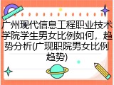 广州现代信息工程职业技术学院学生男女比例如何，趋势分析(广现职院男女比例趋势)