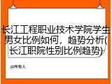 长江工程职业技术学院学生男女比例如何，趋势分析(长江职院性别比例趋势)