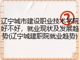 辽宁城市建设职业技术学院好不好，就业现状及发展趋势(辽宁城建职院就业趋势)