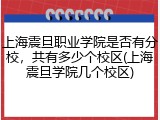 上海震旦职业学院是否有分校，共有多少个校区(上海震旦学院几个校区)