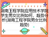湖南工程学院应用技术学院学生男女比例如何，趋势分析(湖南工程学院男女比例趋势)