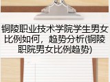 铜陵职业技术学院学生男女比例如何，趋势分析(铜陵职院男女比例趋势)