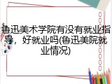 鲁迅美术学院有没有就业指导，好就业吗(鲁迅美院就业情况)