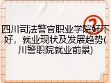 四川司法警官职业学院好不好，就业现状及发展趋势(川警职院就业前景)