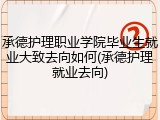 承德护理职业学院毕业生就业大致去向如何(承德护理就业去向)