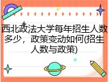 西北政法大学每年招生人数多少，政策变动如何(招生人数与政策)