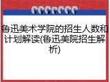 鲁迅美术学院的招生人数和计划解读(鲁迅美院招生解析)