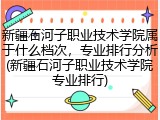 新疆石河子职业技术学院属于什么档次，专业排行分析(新疆石河子职业技术学院专业排行)