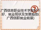 广西信息职业技术学院好不好，就业现状及发展趋势(广西信职就业前景)