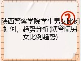 陕西警察学院学生男女比例如何，趋势分析(陕警院男女比例趋势)
