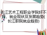 长江艺术工程职业学院好不好，就业现状及发展趋势(长江职院就业趋势)