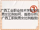 广西工业职业技术学院学生男女比例如何，趋势分析(广西工职院男女比例趋势)