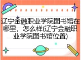 辽宁金融职业学院图书馆在哪里，怎么样(辽宁金融职业学院图书馆位置)
