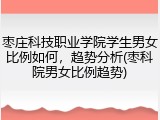 枣庄科技职业学院学生男女比例如何，趋势分析(枣科院男女比例趋势)